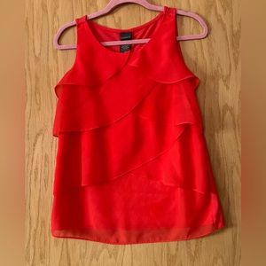 Covington Layered Sleeveless top. Size M